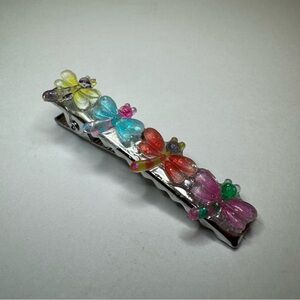 Hand Crafted Multicolor Dragonfly Hair Clip